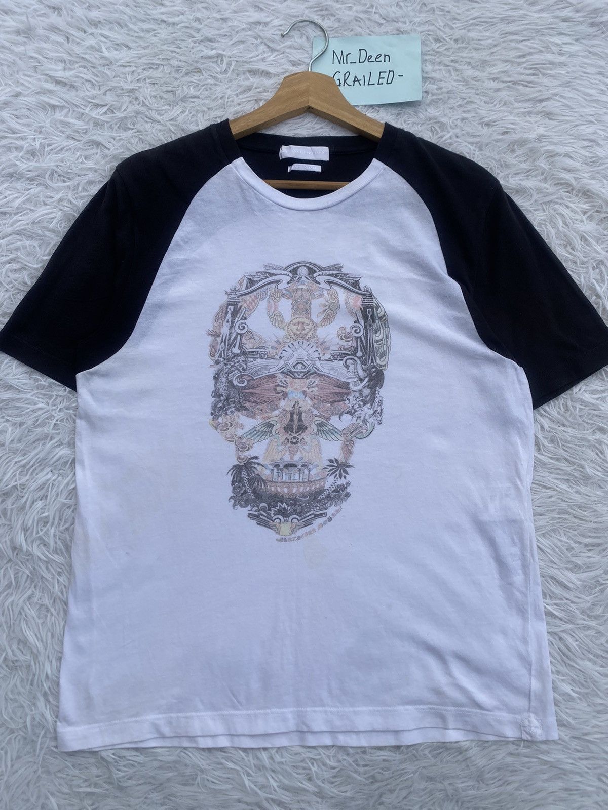 Alexander McQueen Rare Alexander McQueen Skull Tshirt Size US S / EU 44-46 / 1 - 4 Thumbnail
