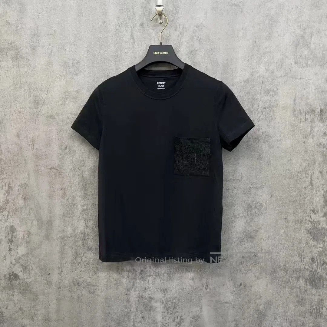 Hermes Hermes Embroidered Logo H Pattern Tee. Size US XS / EU 42 / 0 - 1 Thumbnail