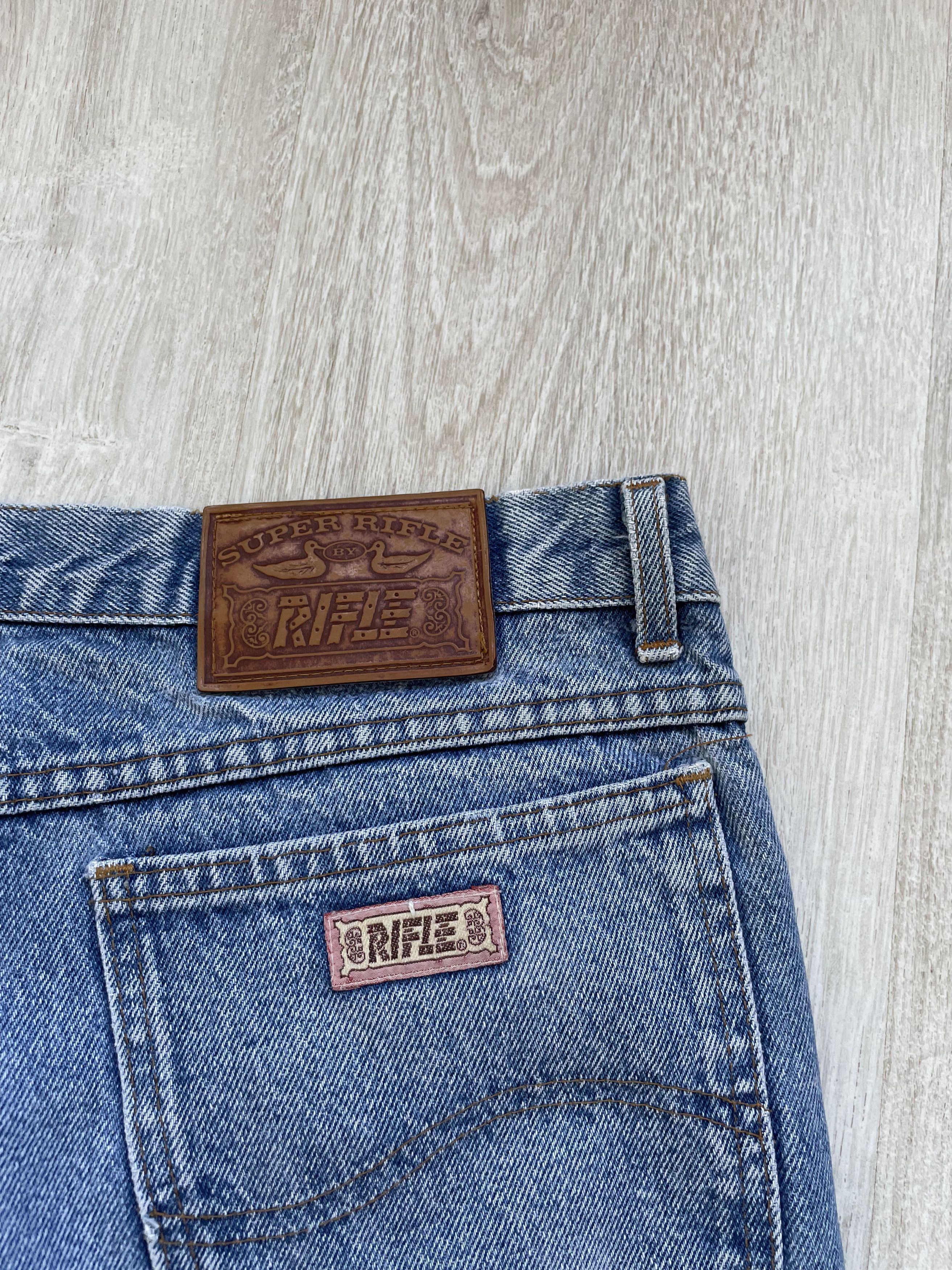 Other Vintage Rifle Super Blue Denim Jeans Size US 34 / EU 50 - 3 Thumbnail