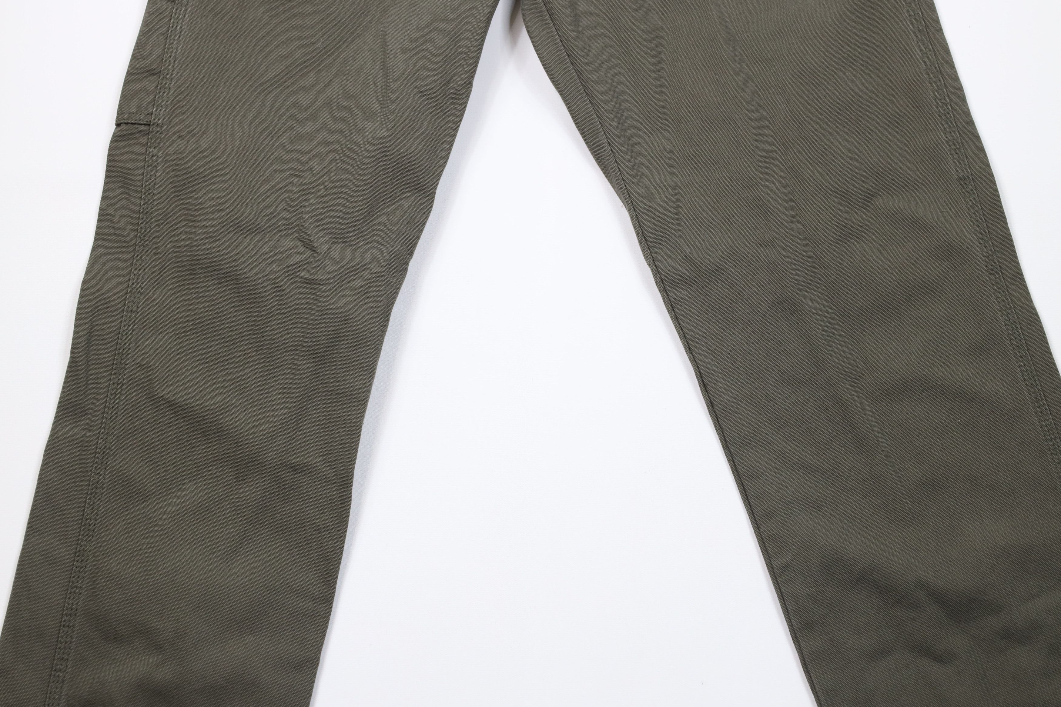 Dickies Vintage Y2K Dickies Wide Leg Dungaree Pants Green Cotton Size US 36 / EU 52 - 3 Thumbnail