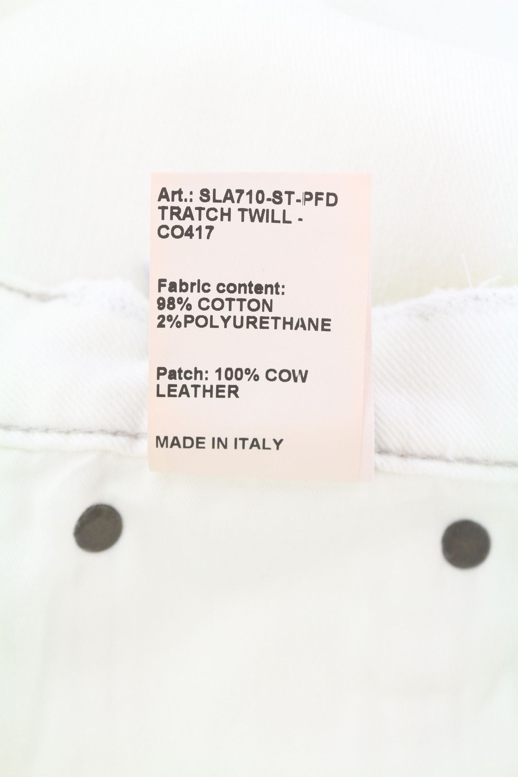 R13 KICK FIT 27 Bale White Flared Cropped Light Jeans 86195 Size 27" / US 4 / IT 40 - 9 Thumbnail