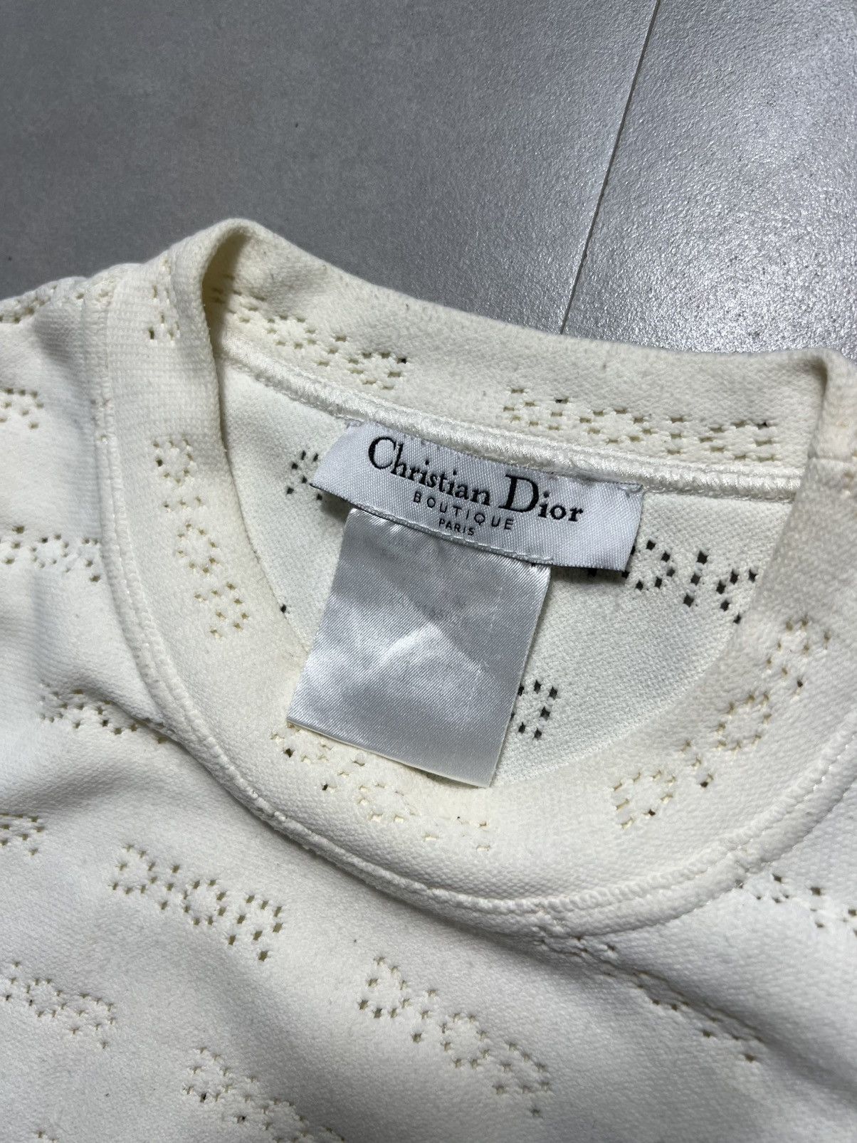 Dior Christian Dior - Hole Logo Size M / US 6-8 / IT 42-44 - 8 Thumbnail