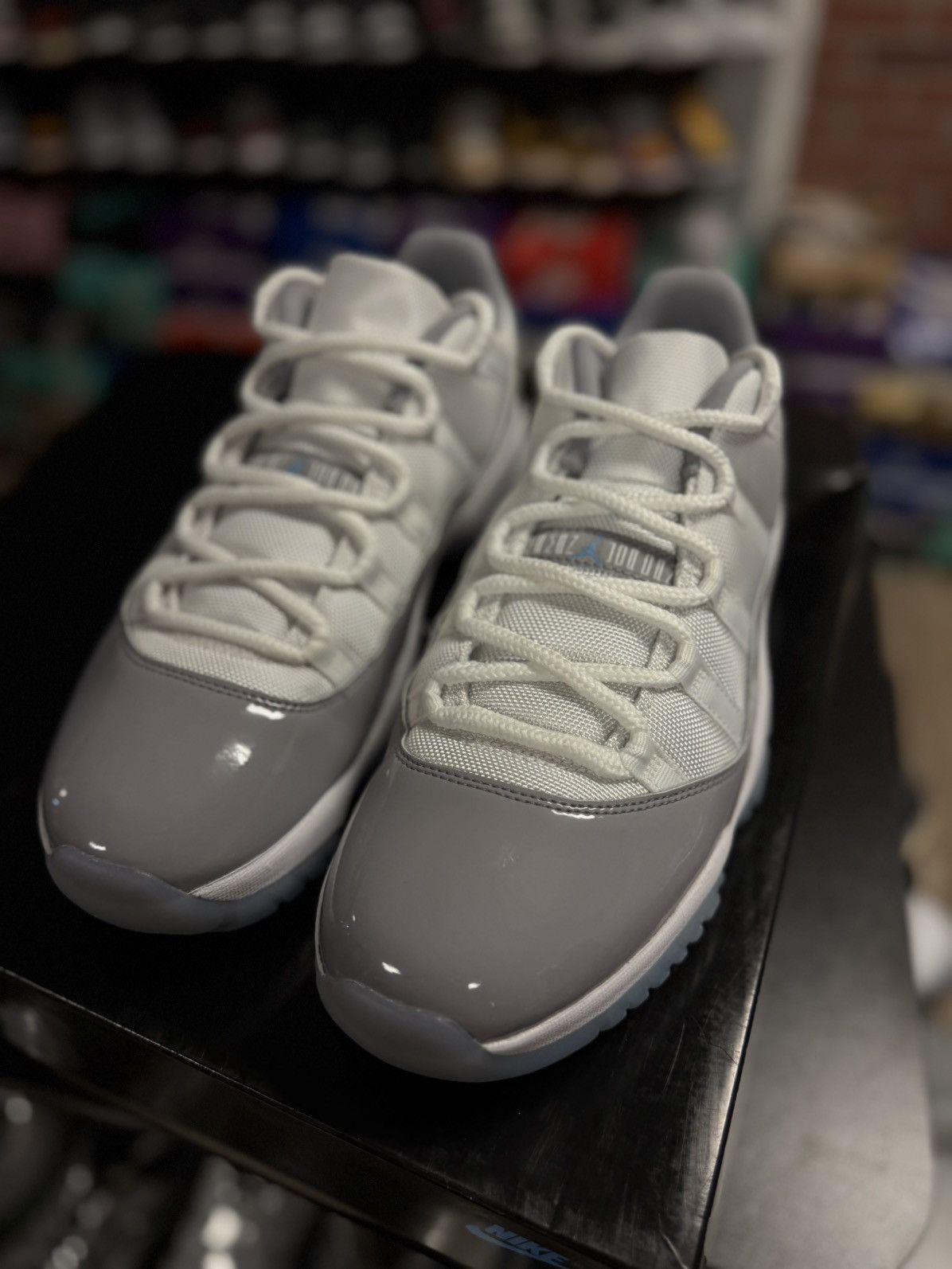 Jordan Brand × Nike Jordan 11 Low Grey Size 11 W Box Clean Condition (AV2187-140 Size US 11 / EU 44 - 8 Thumbnail