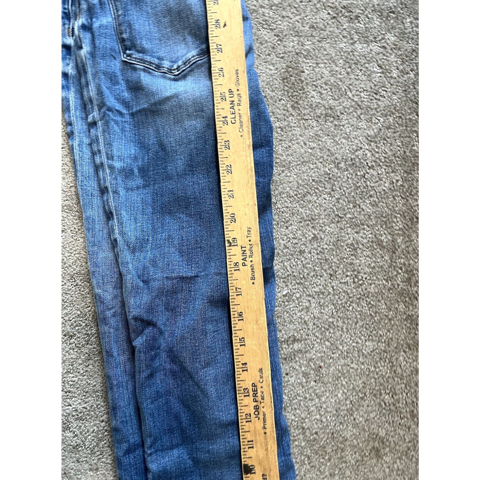J.Crew J.CREW Jeans Denim Blue 25 High Rise Skinny Stretch 26in Inseam Womens Size 42" / US 20 - 6 Thumbnail