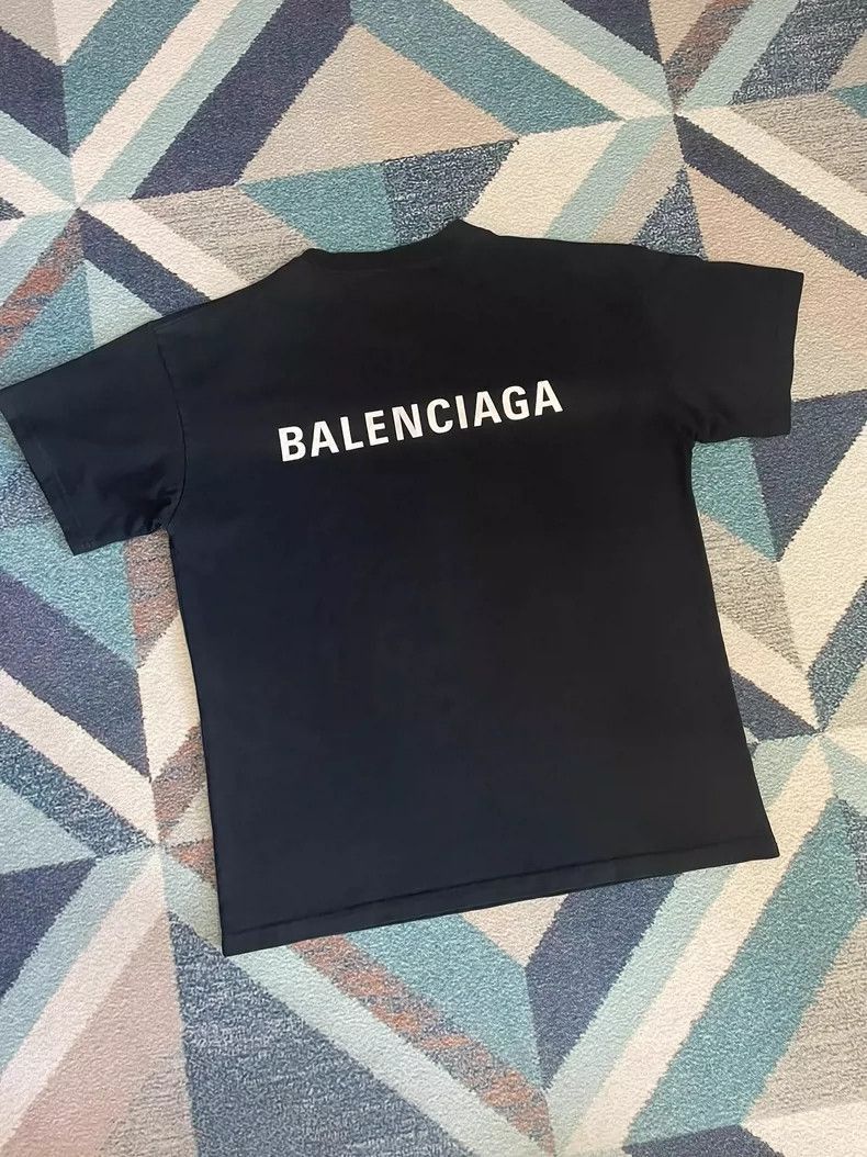 Balenciaga Balenciaga Men's Casual Short Sleeve Shirt-2505 Size US L / EU 52-54 / 3 - 2 Thumbnail