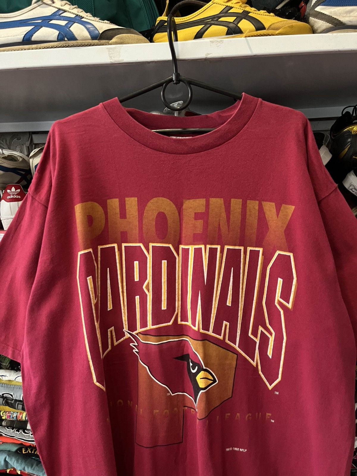 NFL Vintage Phoenix Cardinals T Shirt NFL Sportswear Size US XL / EU 56 / 4 - 2 Thumbnail