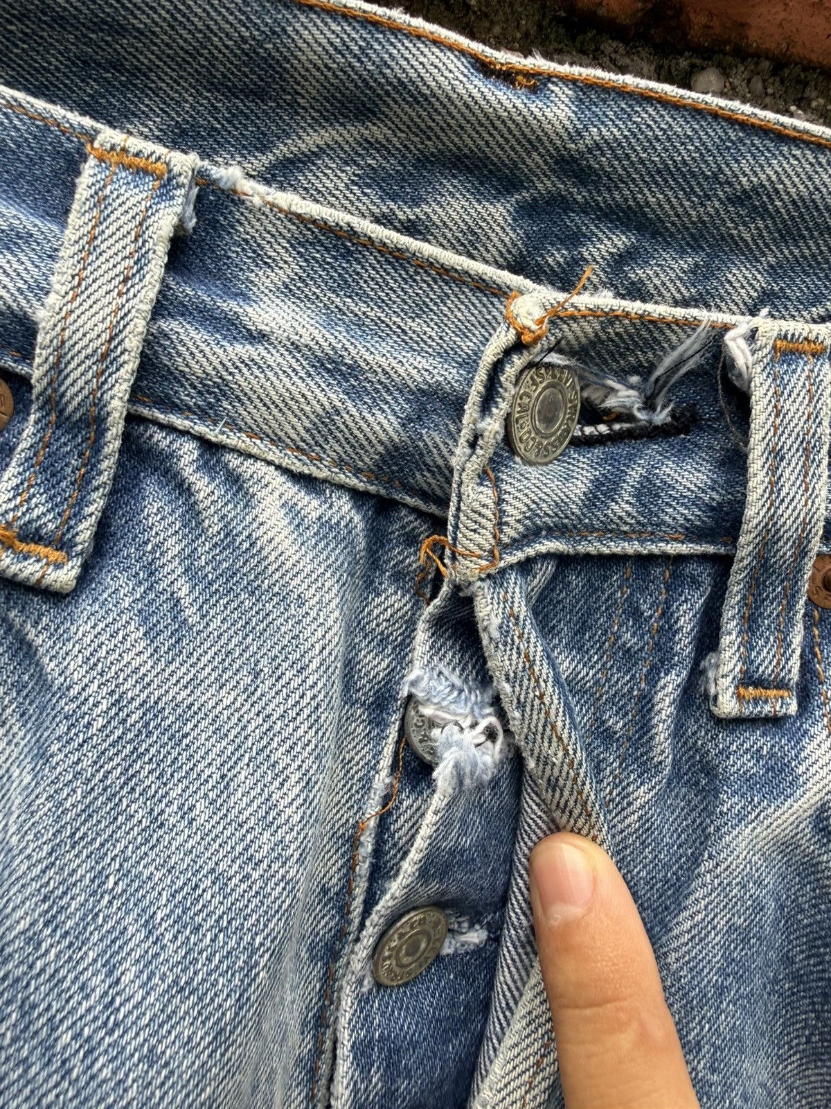 Levi's Vintage Clothing W30x32 Vintage levi’s 501 redline made in USA Size US 30 / EU 46 - 6 Thumbnail