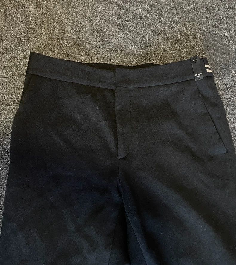 Fendi FENDI Black slacks are thick Size US 30 / EU 46 - 2 Thumbnail