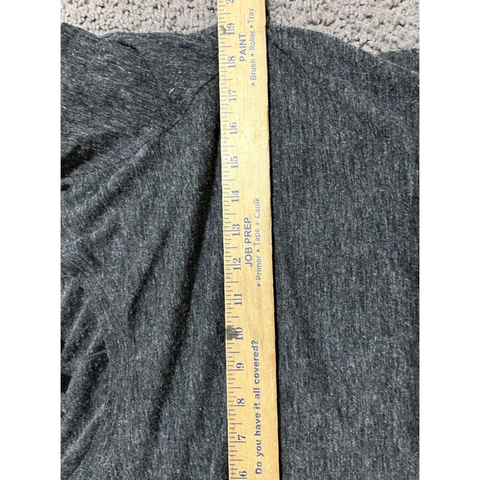Loft VINTAGE LOFT Women Sweater Pullover Long Sleeve Crew Neck Casual Cozy Acrylic Size Large Gray Solid 80s 90s Retro Size L / US 10 / IT 46 - 4 Thumbnail