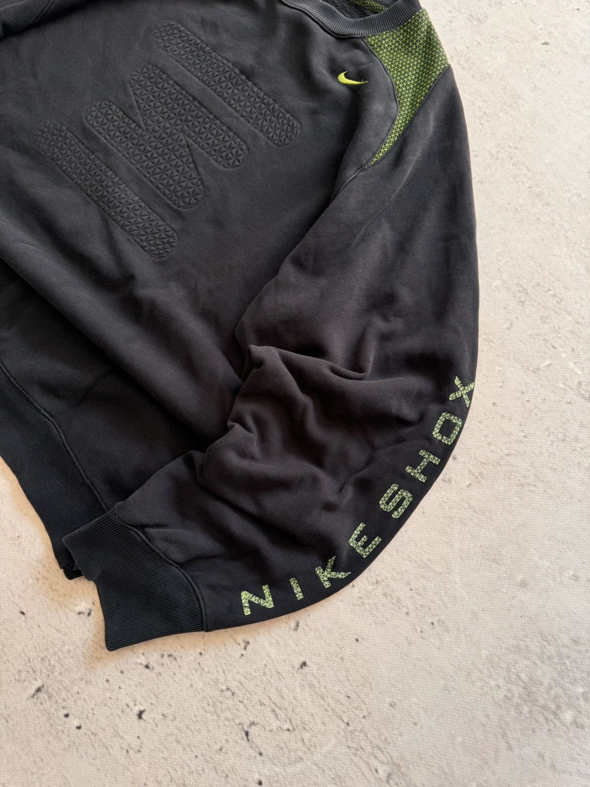 Nike × Vintage NIKE SHOX VINTAGE CENTER LOGO OVERSIZE BOXY SWEATSHIRT Size US M / EU 48-50 / 2 - 3 Thumbnail