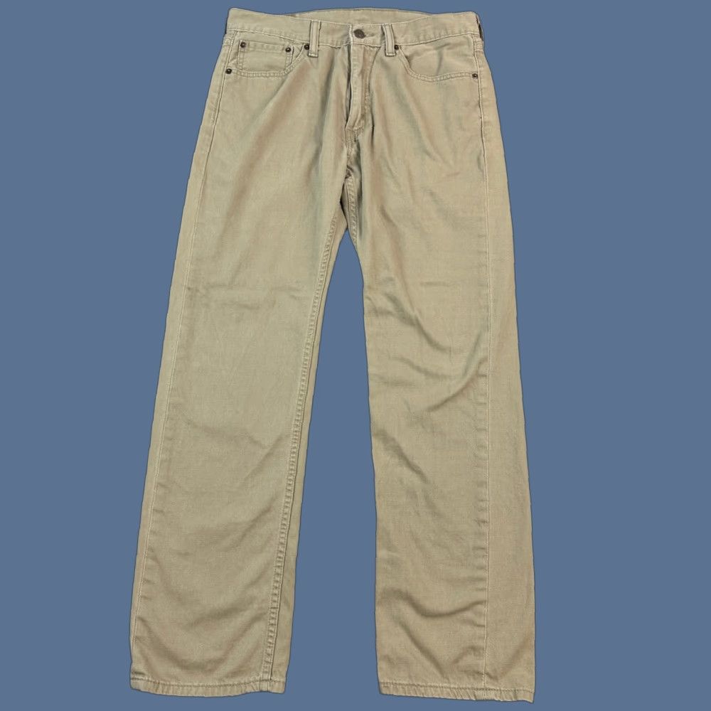 Levi's VINTAGE Levi's Pants Mens 33x32 33x31 Tan Regular Straight White Tab Casual Size US 33 - 1 Thumbnail