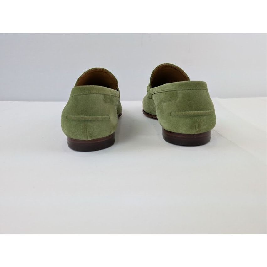 Gucci o1rshd1 Leather Jordaan Horsebit Loafer Boots in Green Size US 9 / EU 42 - 11 Thumbnail