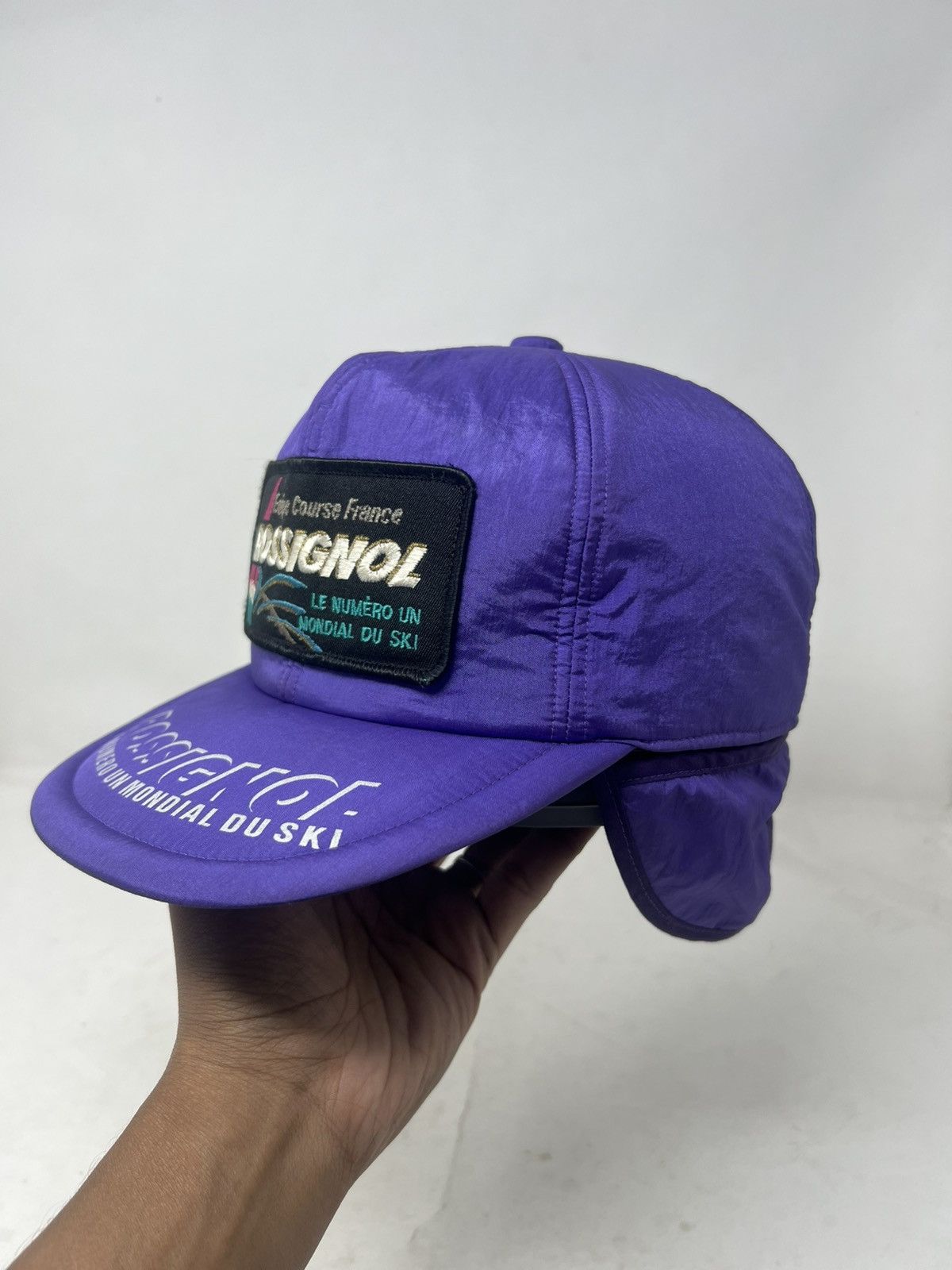 Japanese Brand Vintage Rossignol Racing Ski Hat Cap Size ONE SIZE - 8 Thumbnail