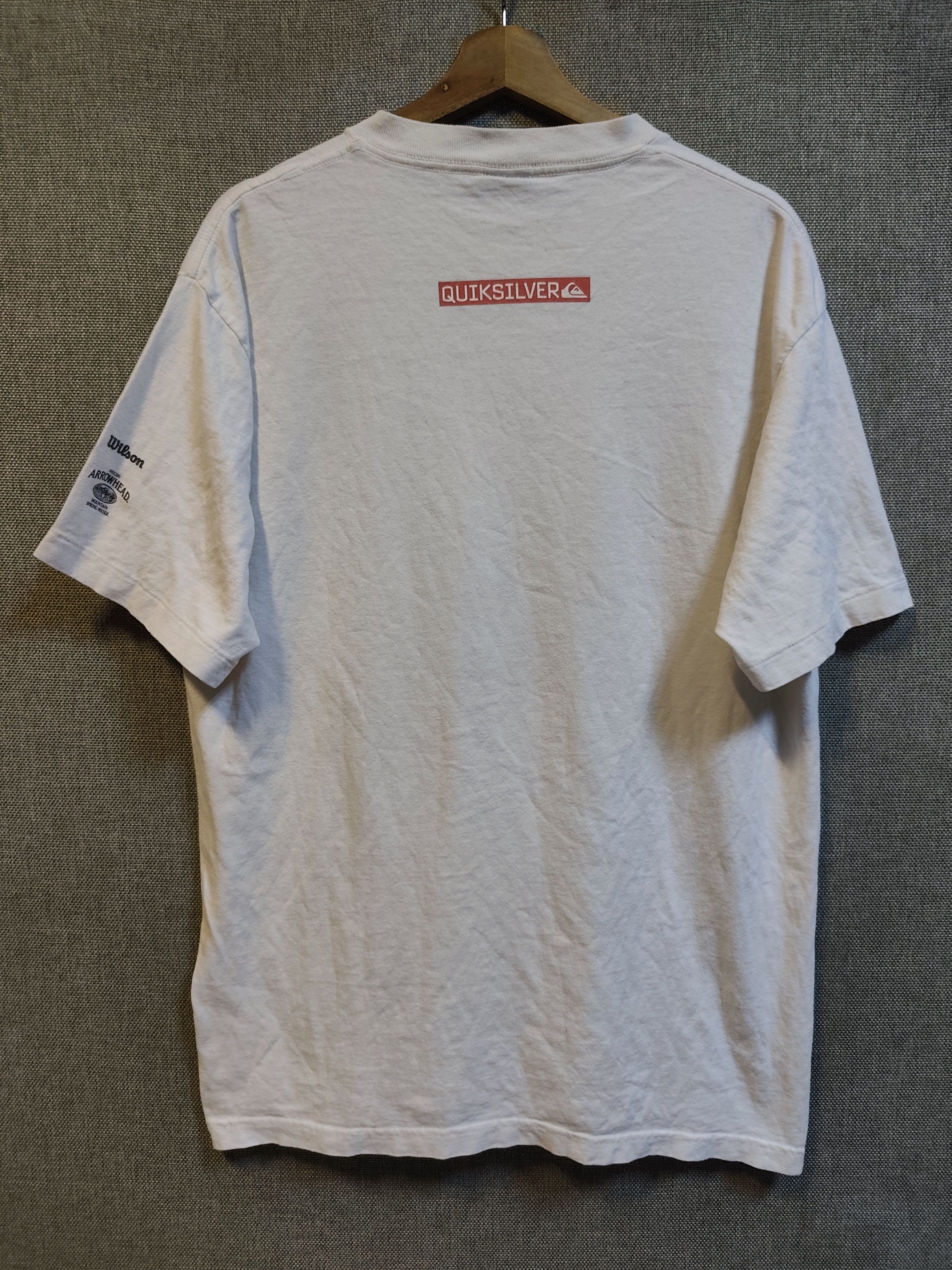 Quiksilver Vintage 1991 Quiksilver "Yamasaki Tennis" T-Shirt Size US L / EU 52-54 / 3 - 2 Thumbnail