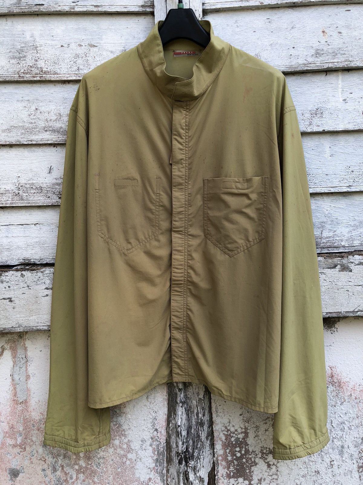 Prada Buttoned Oversized Jacket 98ss