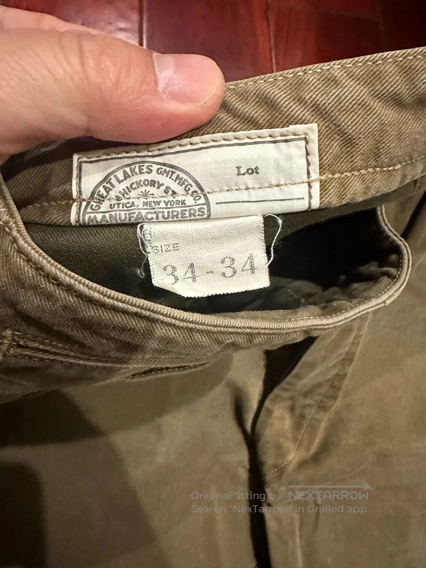 Freewheelers Freewheelers Thomas Cargo Pants Size W34. Size US 34 / EU 50 - 2 Thumbnail