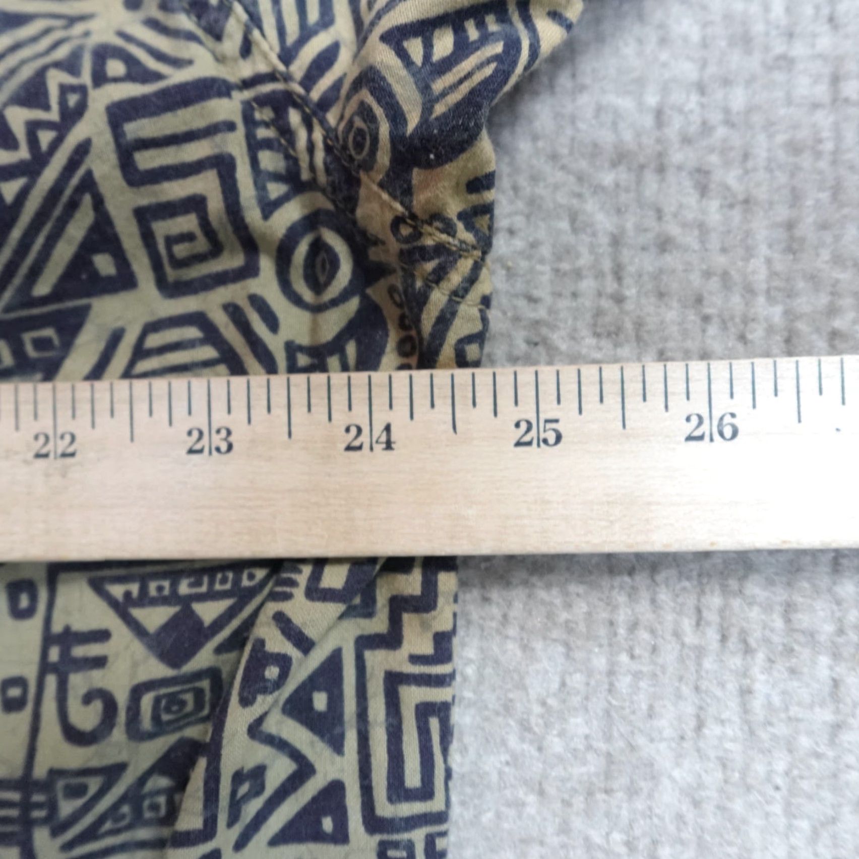 Vintage VINTAGE Guess Shirt Large Green Blue All Over Print George Marciano Shirt Size US L / EU 52-54 / 3 - 6 Thumbnail