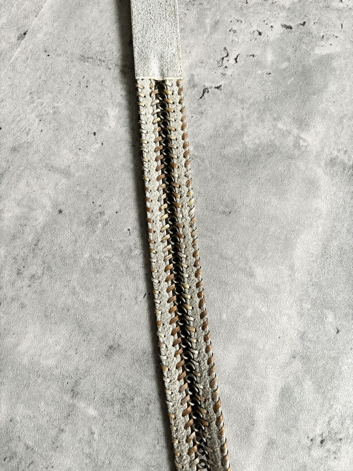 If Six Was Nine Leather Good Design Chain Belt 🐦 Size ONE SIZE - 8 Thumbnail