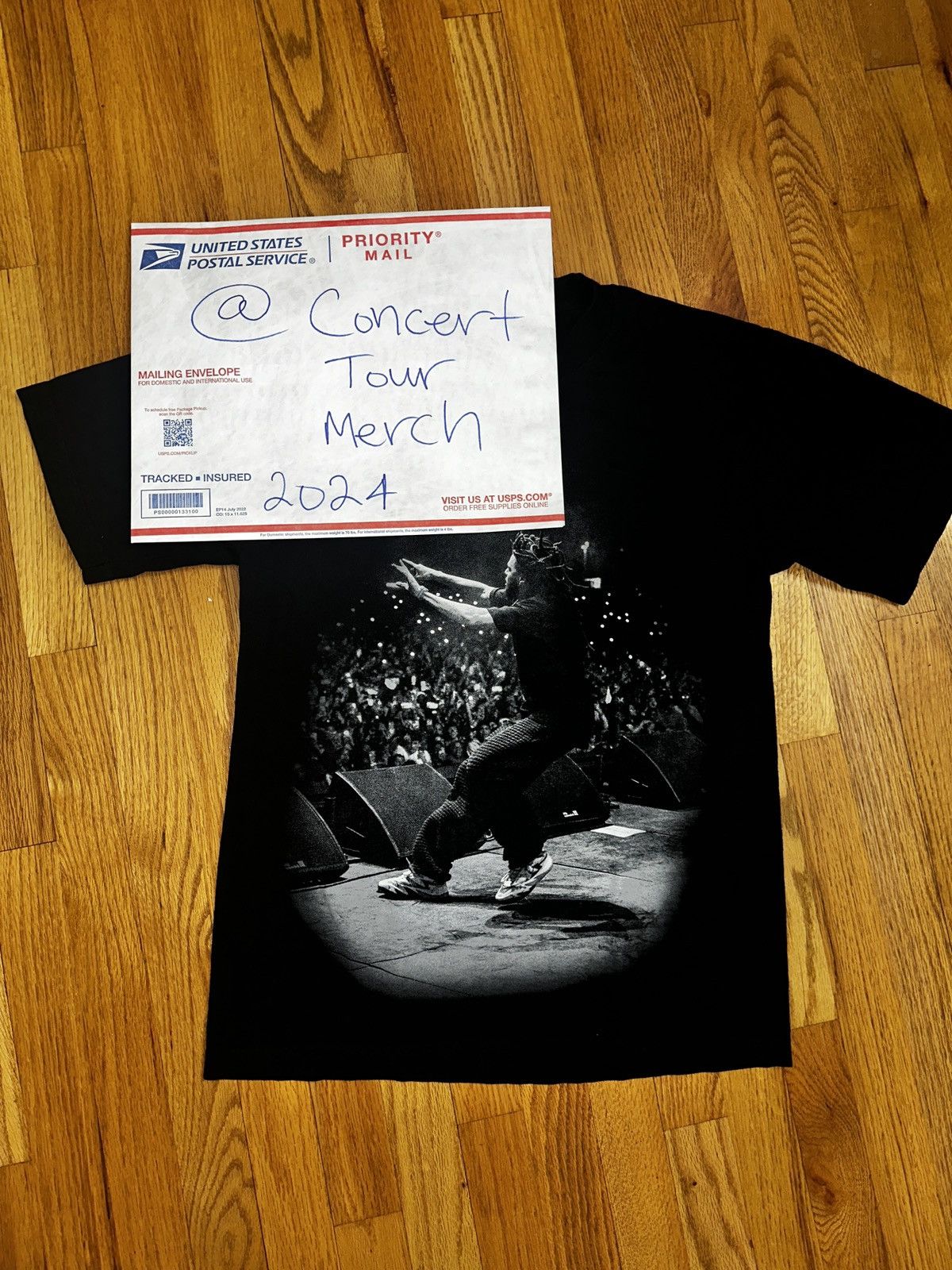 image of Drake x J Cole Fall Off Era Dreamville Tee Big As The What Tour in Black, Men's (Size Medium)