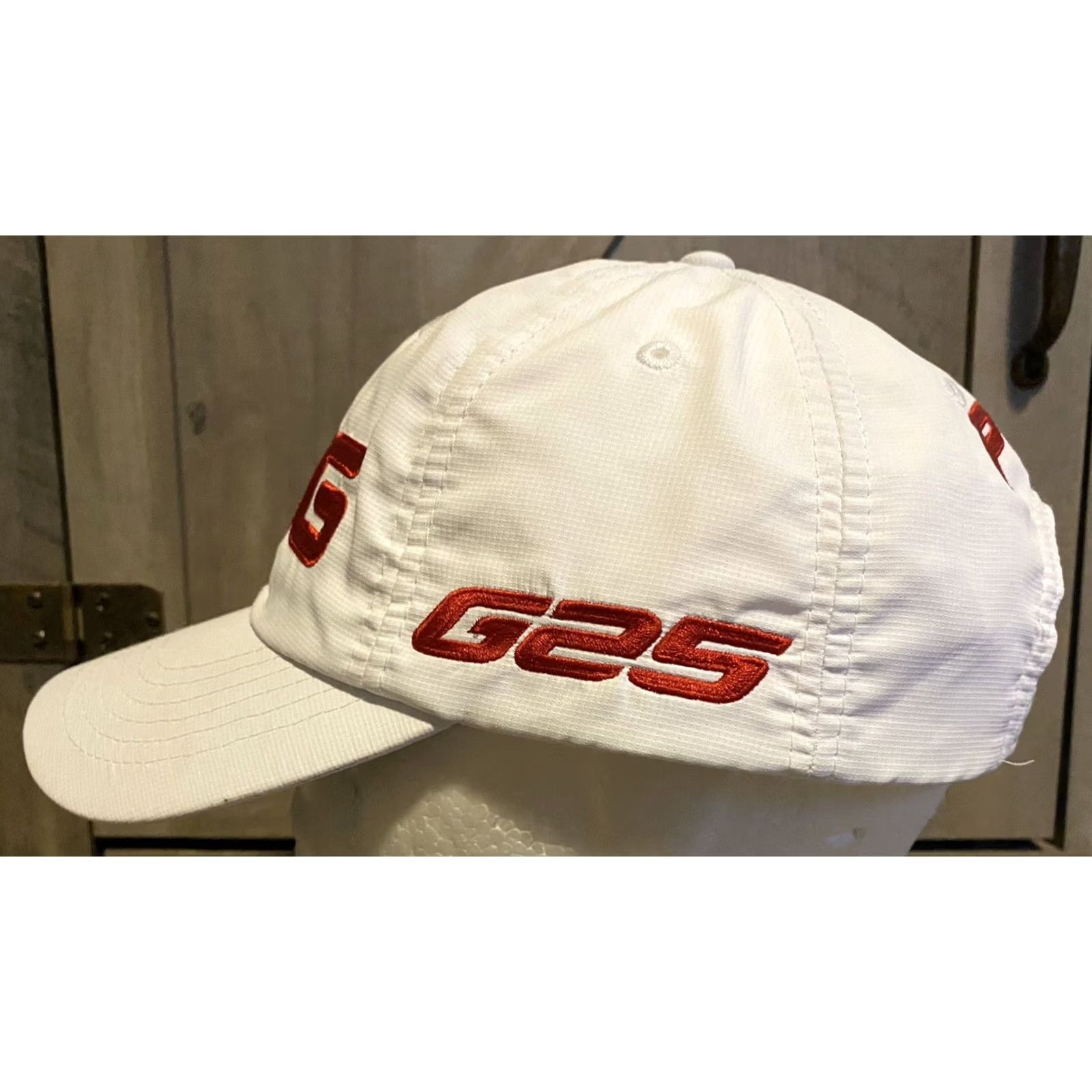 Logo 7 Ping i25 G25 Logo Red White Golf Adjustable Strap Back Hat Ball Cap Mens Adjustable Multicolor Baseball Cap Logo Size ONE SIZE - 4 Thumbnail
