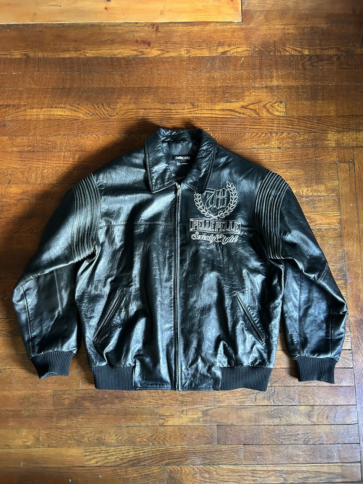 Pelle Pelle Pelle Pelle World Tour Marc Buchanan Leather Jacket Size US XL / EU 56 / 4 - 2 Thumbnail