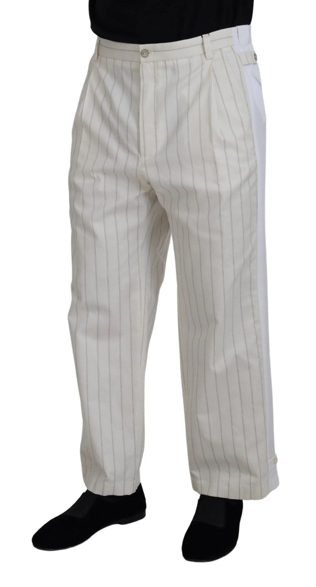 Dolce & Gabbana o1y0125 Jogger & Sweatpant in Off White Size US 28 / EU 44 - 2 Thumbnail