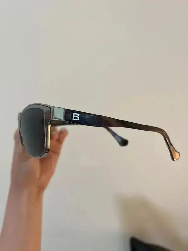 Balenciaga BALENCIAGA Sunglasses Wrap Shield Mask Ski Logo Size ONE SIZE - 2 Thumbnail