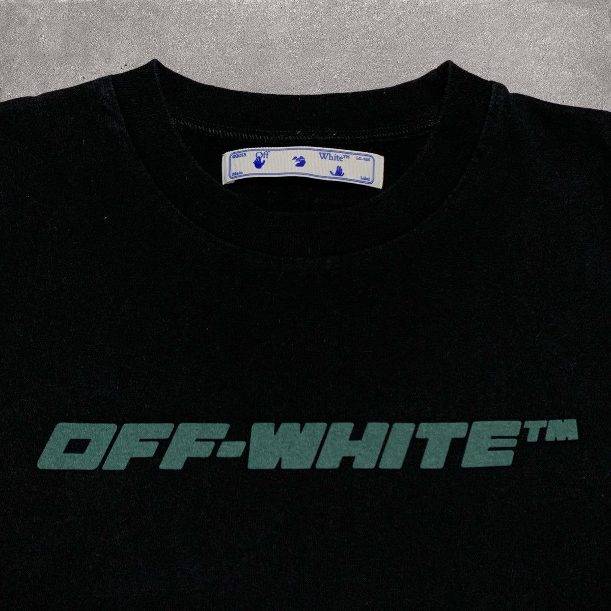 Off-White Off White Medium Trellis Worker Black Tee Virgil Abloh Size US M / EU 48-50 / 2 - 4 Thumbnail