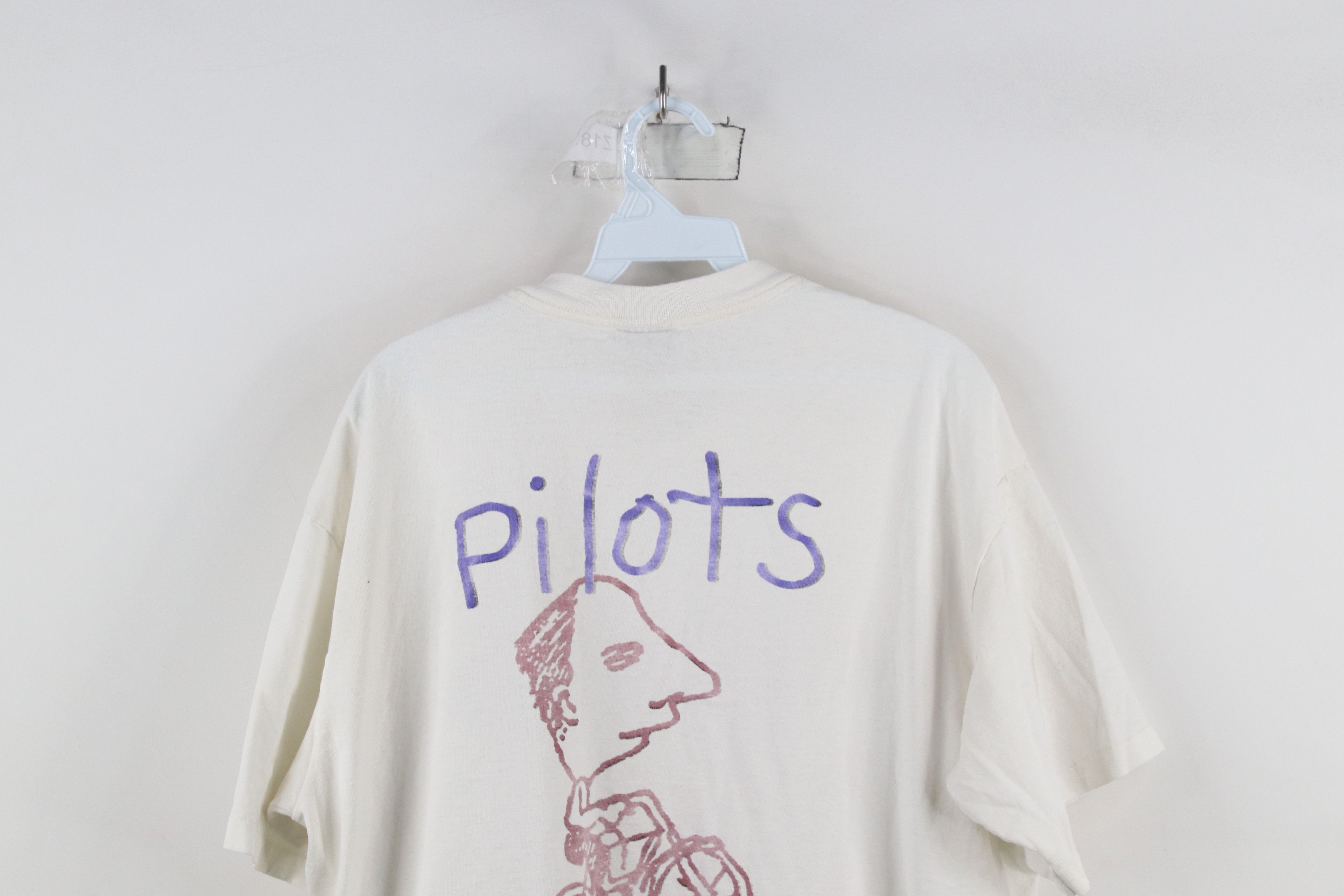 Giant Vintage 90s Giant Spell Stone Temple Pilots Band T-Shirt USA Size US XL / EU 56 / 4 - 15 Thumbnail