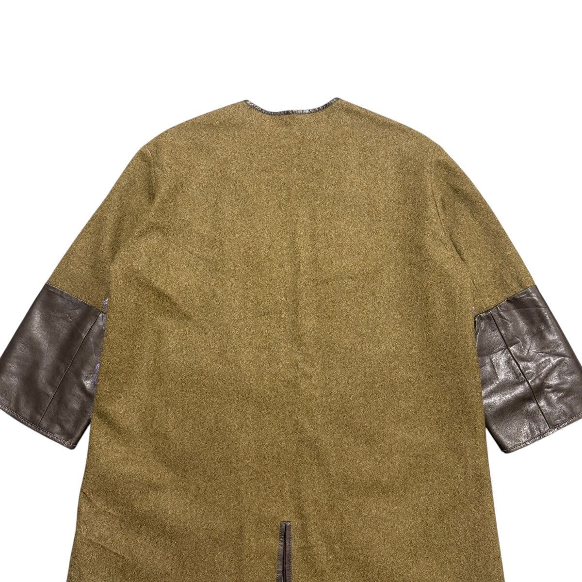 Maison Margiela Luxurios Pieces Maison Margiela Leather Sleeve Coat Size XS / US 0-2 / IT 36-38 - 15 Thumbnail