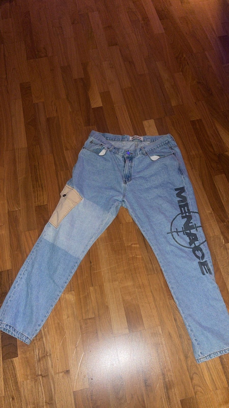 image of Menace Target Jeans in Blue, Men's (Size 36)