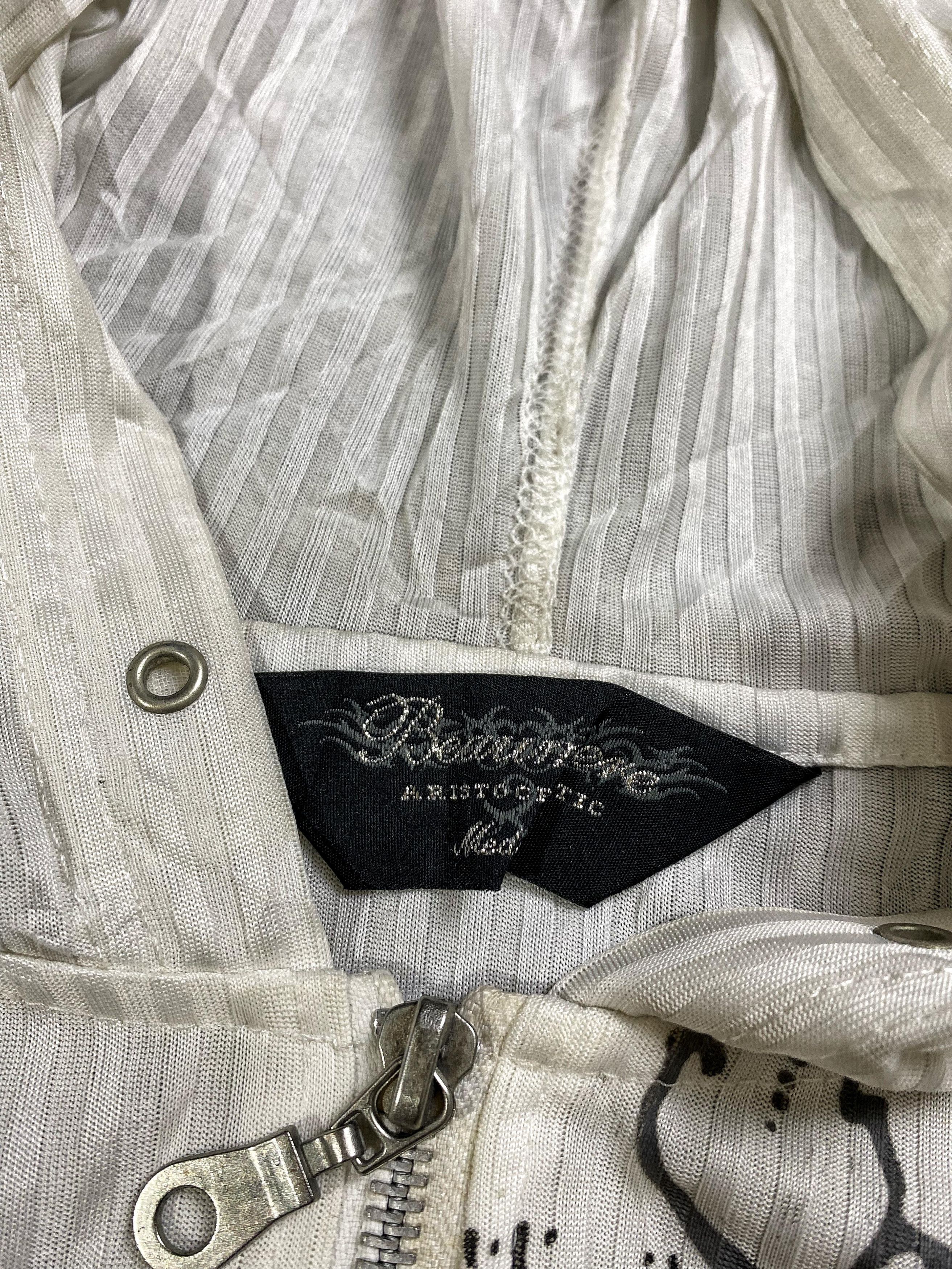 Japanese Brand 2000s Hysteric Skull Poem Docking Gyaruo Zip y2k Lgb Ifsix Size US M / EU 48-50 / 2 - 5 Thumbnail