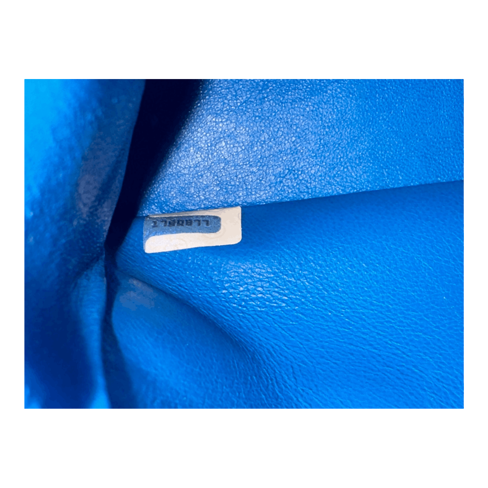 Chanel Chanel Blue Medium Classic Lambskin Double Flap Size ONE SIZE - 9 Thumbnail