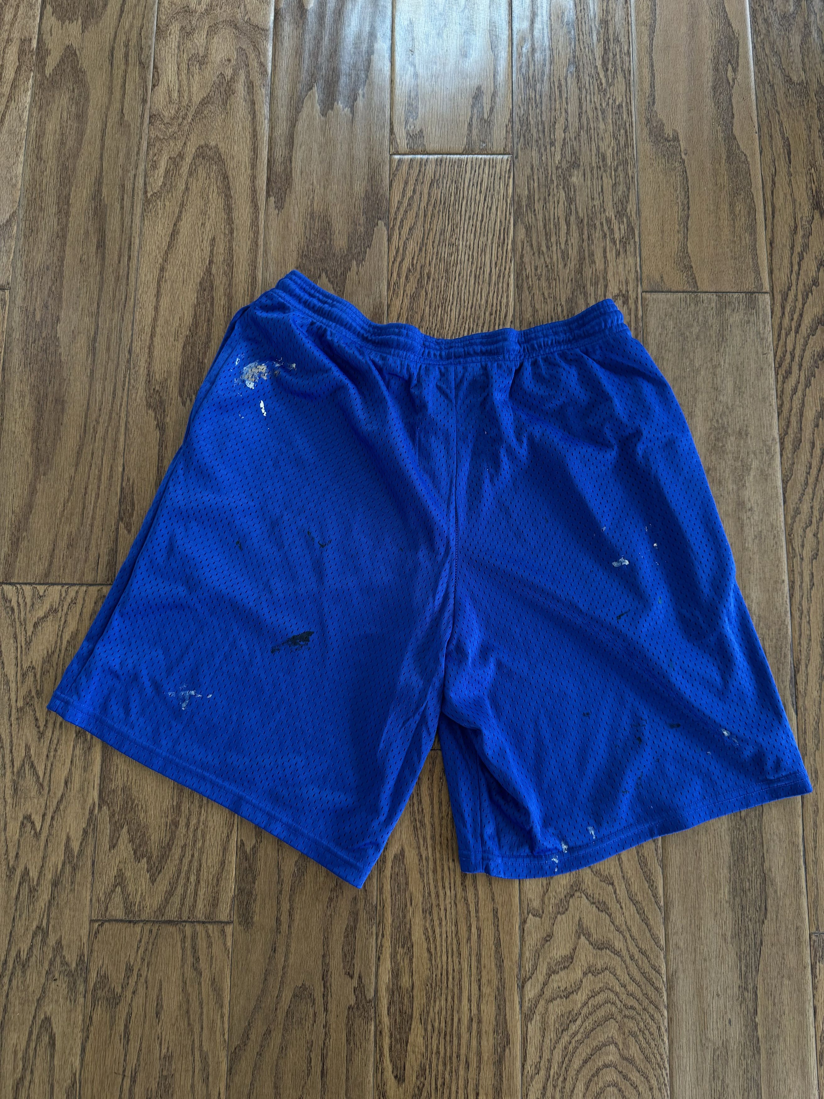 Gallery Dept. Blue Gallery Dept Mesh Shorts Paint Splatter Size US 32 / EU 48 - 4 Thumbnail