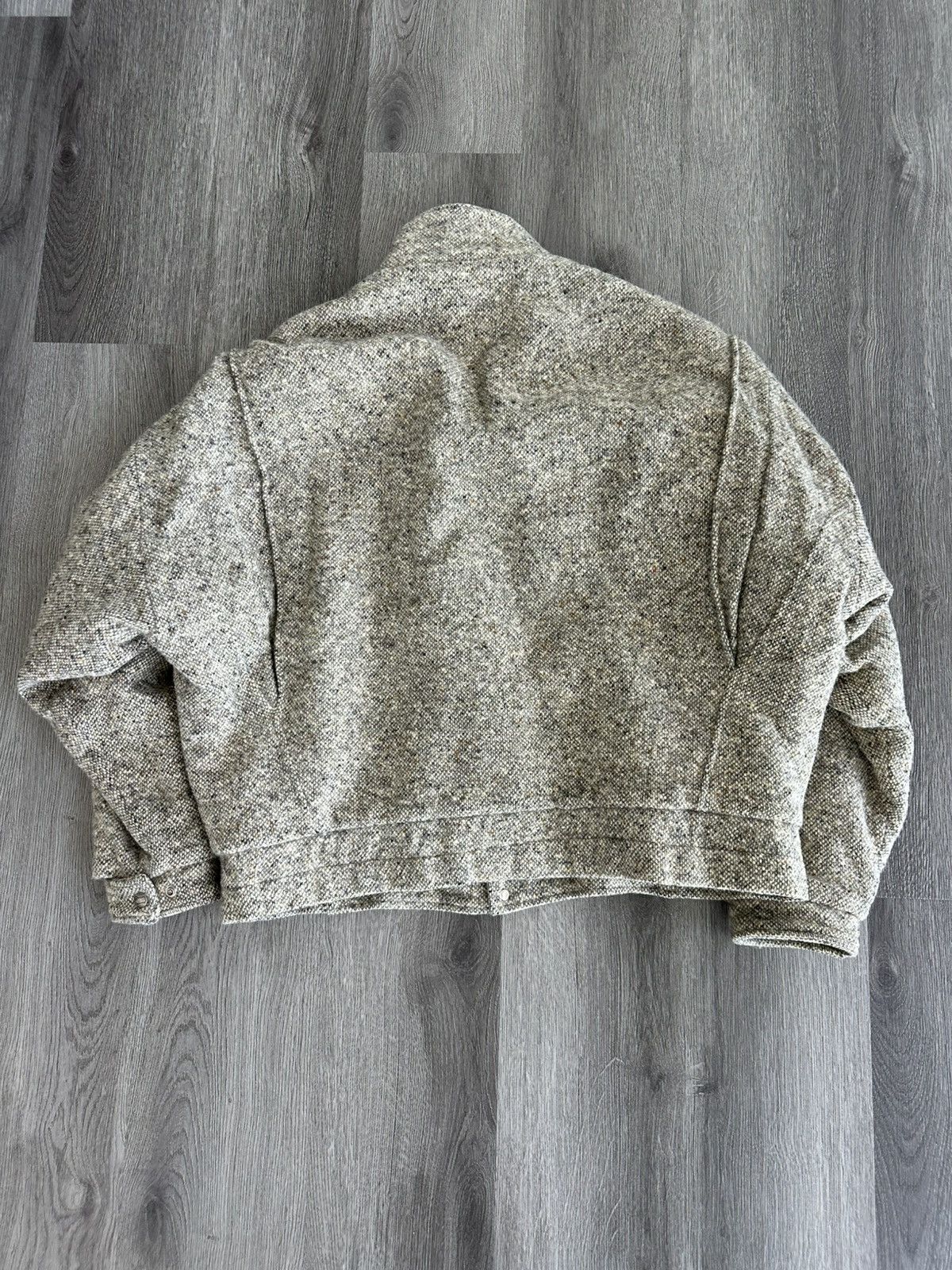 Vintage Woolrich Made in USA Wool Cropped Bomber L Size US L / EU 52-54 / 3 - 4 Thumbnail
