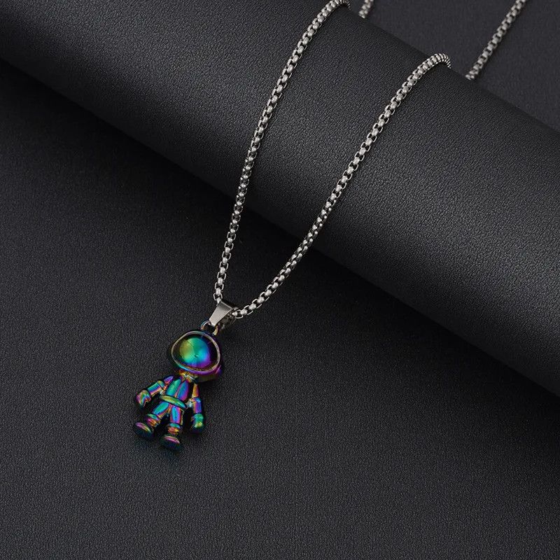 Jewelry × Vintage Friendly Robot Necklace Size ONE SIZE - 1 Thumbnail