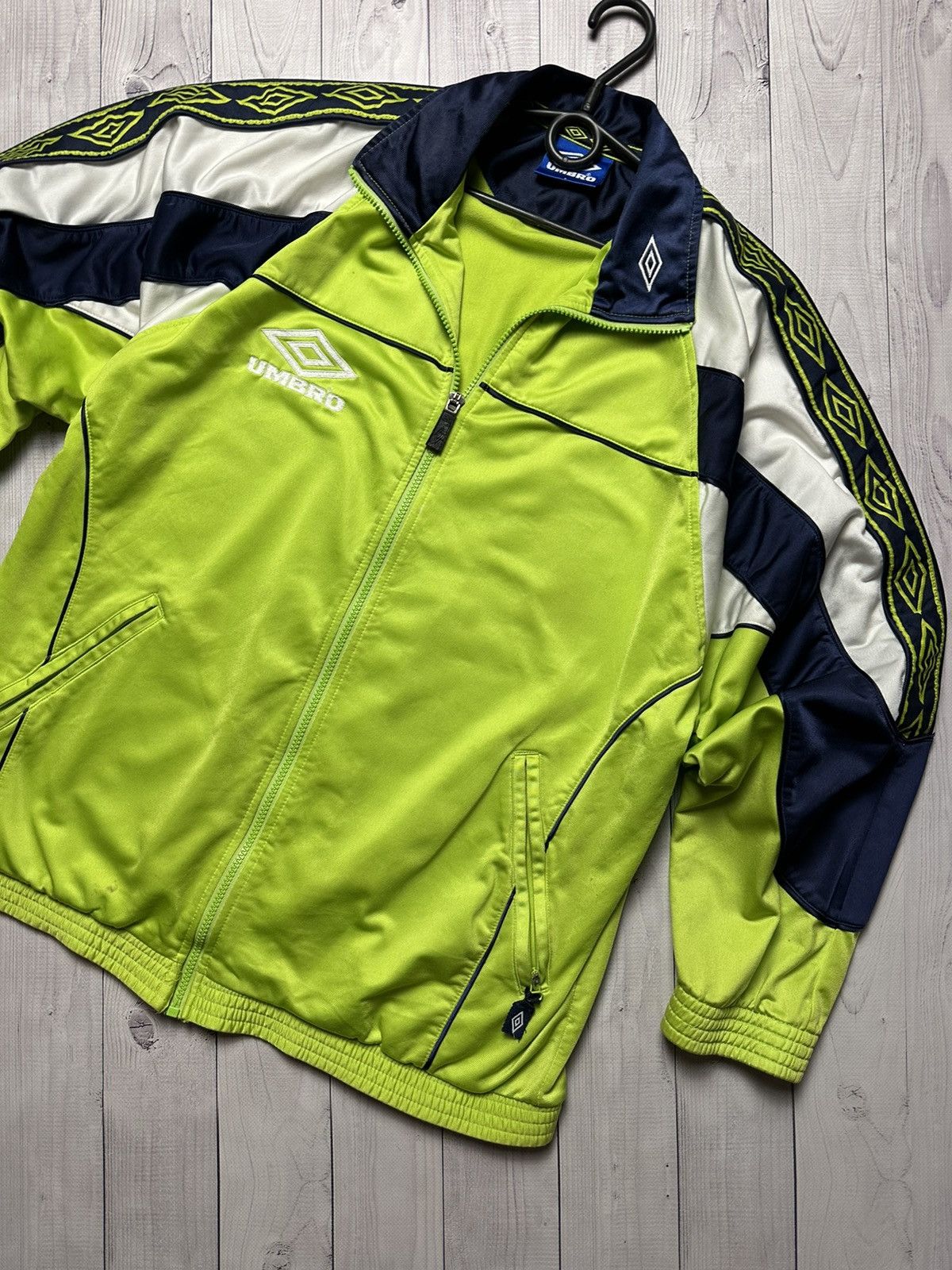 Umbro × Vintage Vintage Umbro pro training green track jacket size L Size US L / EU 52-54 / 3 - 2 Thumbnail