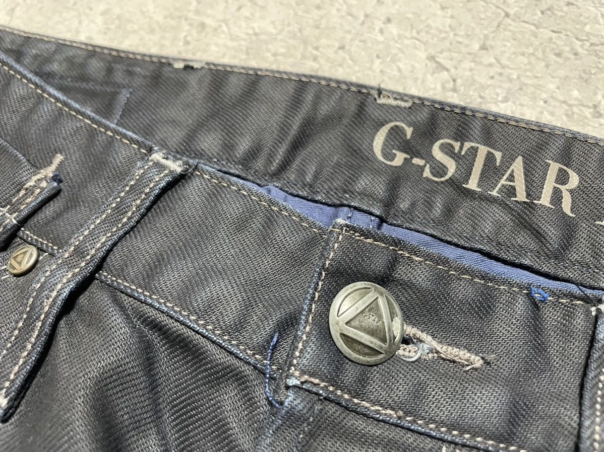 G-Star × Japanese Brand Vintage Workwear Pants Denim G Star Raw 96 Big Logo 28x30 Size US 30 / EU 46 - 5 Thumbnail