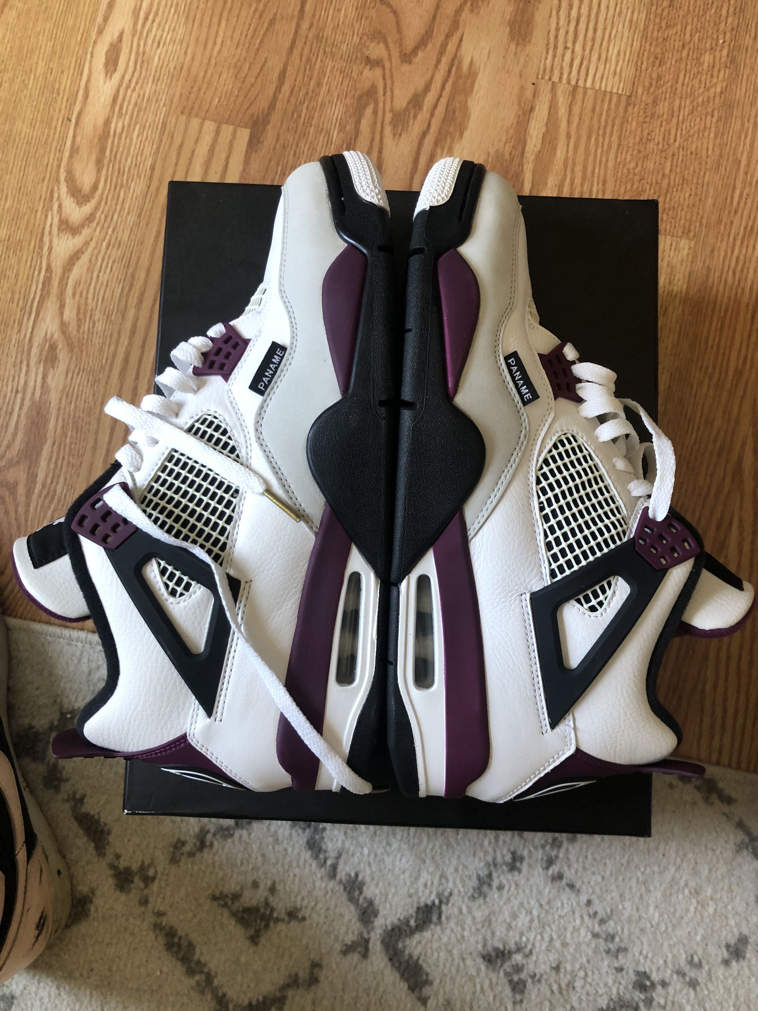 Jordan Brand Jordan 4 PSG Size US 11.5 / EU 44-45 - 2 Thumbnail