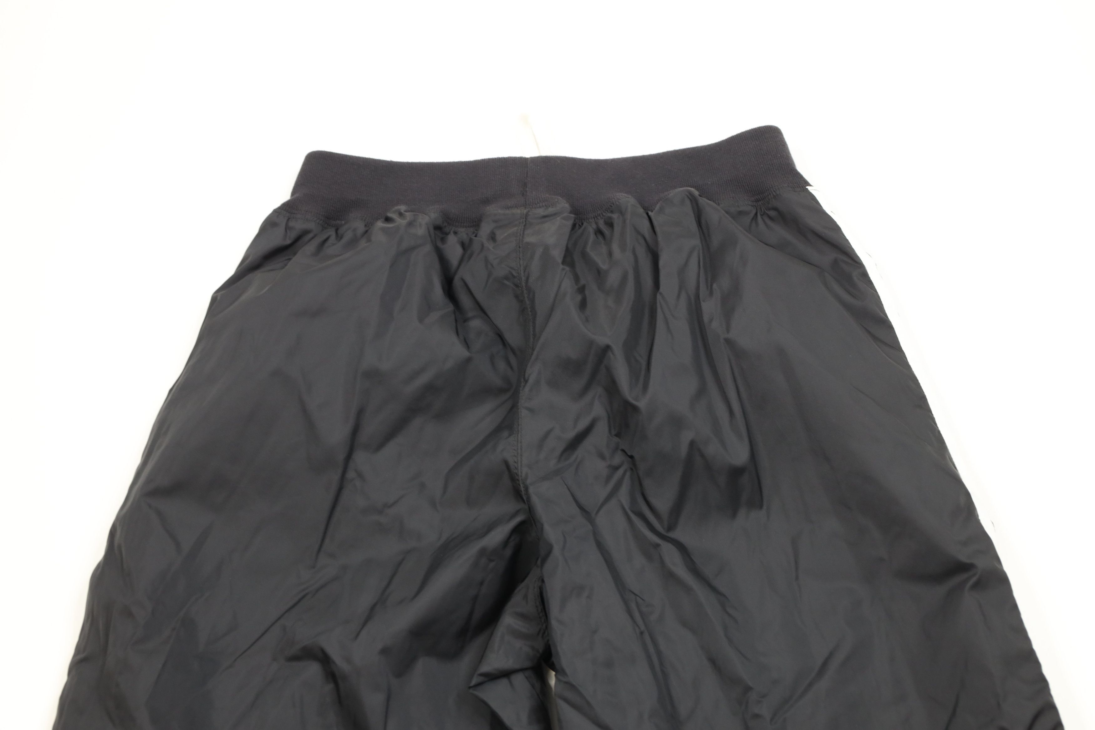 Nike Vintage 90s Nike Mini Swoosh Wide Leg Windbreaker Pants Size 28" / US 6 / IT 42 - 11 Thumbnail