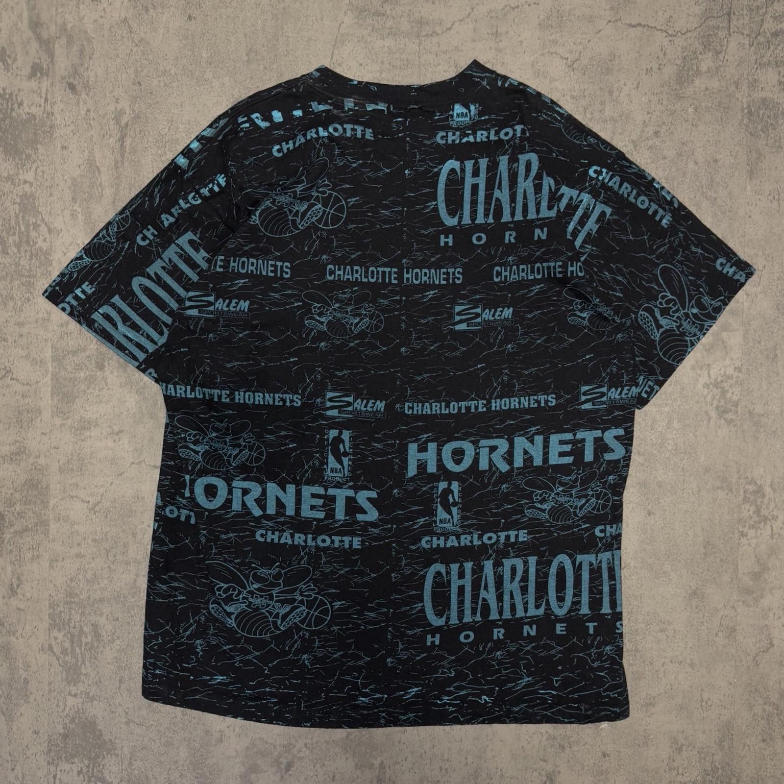 Salem Sportswear 90’s Charlotte Hornets AOP — XL — Size US XL / EU 56 / 4 - 2 Thumbnail