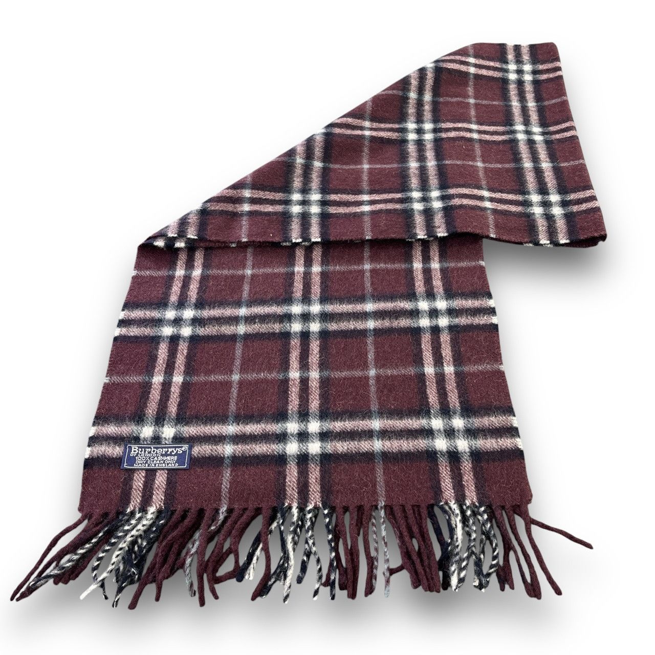 Vintage Burberry Scarf / Muffler / Neckwear T709
