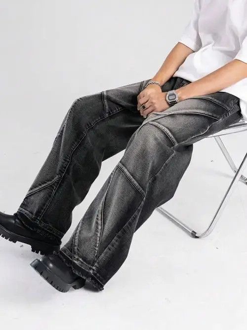 Jean Kitamura x Mia Edge casual streetwear jeans Washed Size US 32 / EU 48 - 5 Thumbnail