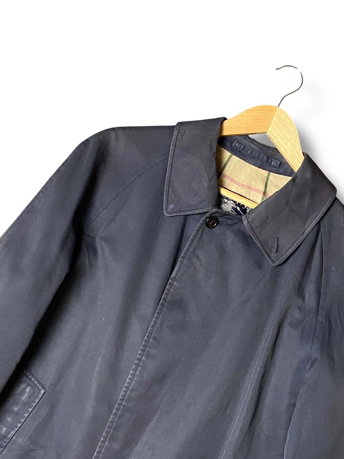 Burberry Prorsum × Designer × Vintage Vintage Burberry Prorsum Cotton Poly Long Coat (125) Size US XS / EU 42 / 0 - 7 Thumbnail