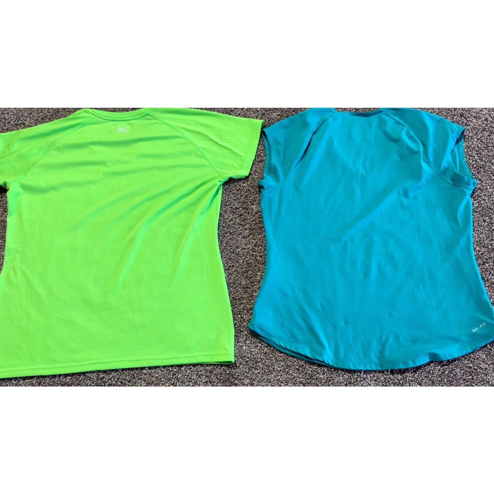 Under Armour Nike & Under Armour Women Shirt Lot Of 2 Size Large Lightweight Workout Running Size L / US 10 / IT 46 - 2 Thumbnail