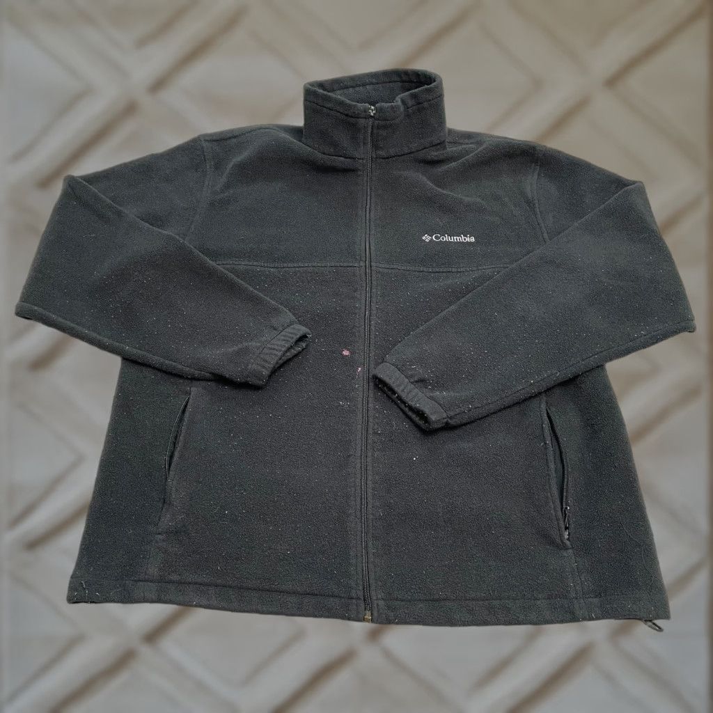 Vintage Columbia Steens Mountain Fleece Jacket Mens XL Black Full Zip Outdoor Hiking Size US XL / EU 56 / 4 - 1 Thumbnail