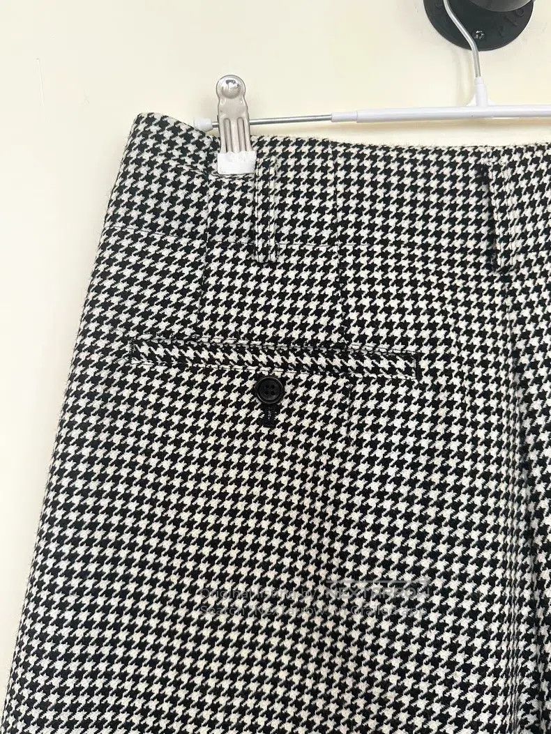 Comme des Garcons Comme des Garcons size S Houndstooth Check Double Layer Sh Size 23" - 6 Thumbnail