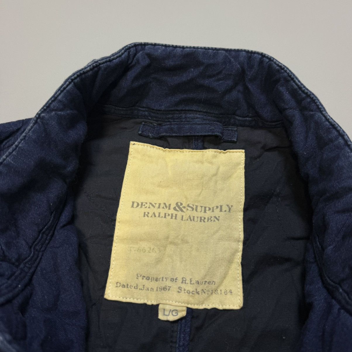 Polo Ralph Lauren Vintage Military Work Jacket Denim Supply Ralph Lauren Size US L / EU 52-54 / 3 - 10 Thumbnail