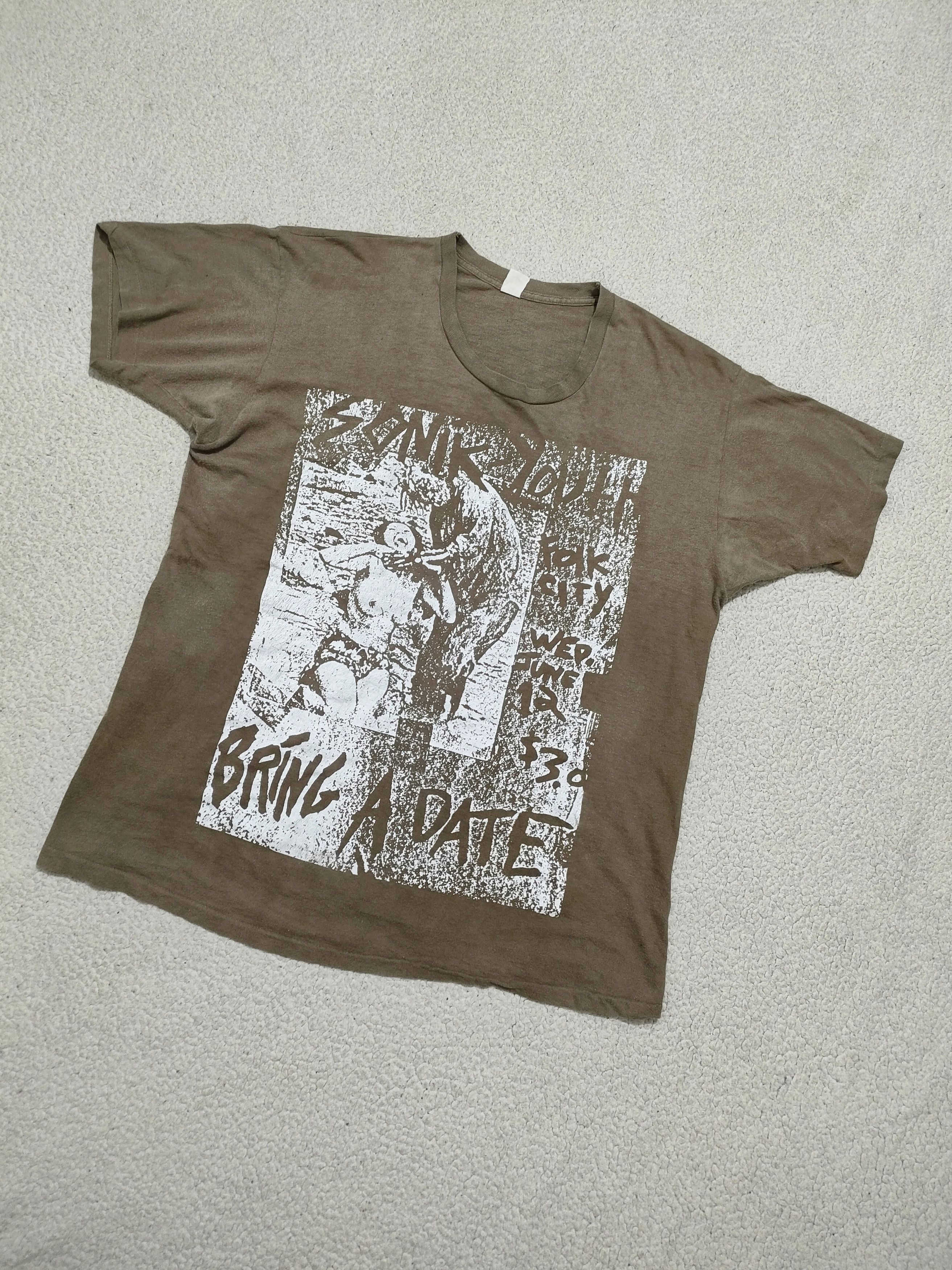 Band Tees "RARE" Early 90s SONIC YOUTH Vintage Tee Size US L / EU 52-54 / 3 - 2 Thumbnail
