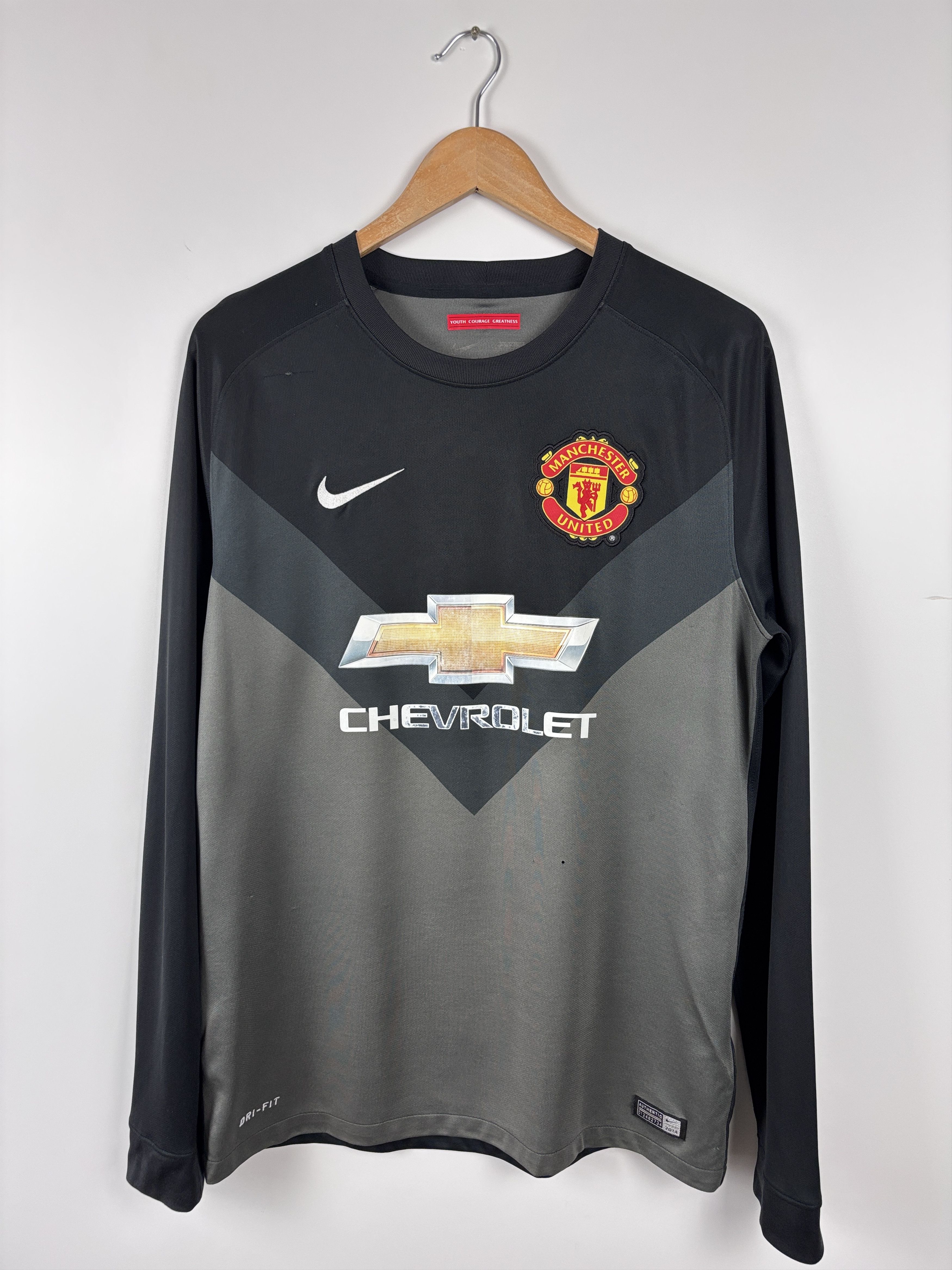 Nike Manchester United 2014-15 Away Goalkeeper Jersey Nike M Size US M / EU 48-50 / 2 - 1 Thumbnail